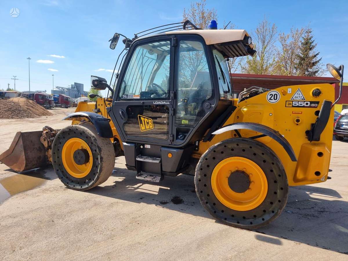 JCB 550-80WM TURBO POWERSHIFT, telescopic handler