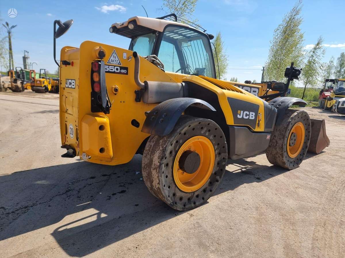 JCB 550-80WM TURBO POWERSHIFT, telescopic handler