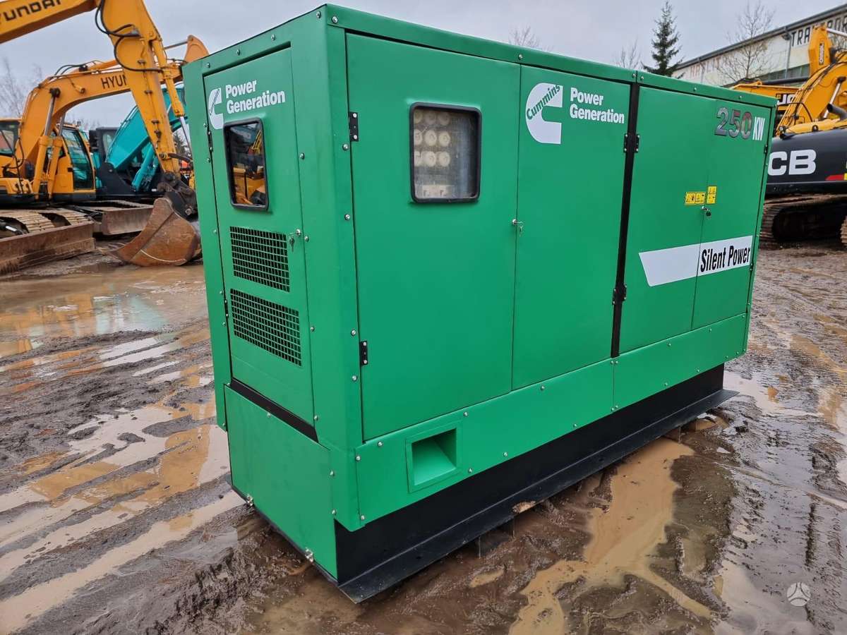 -Kita- CUMMINS ELECTRIC GENERATOR 250, electric generators