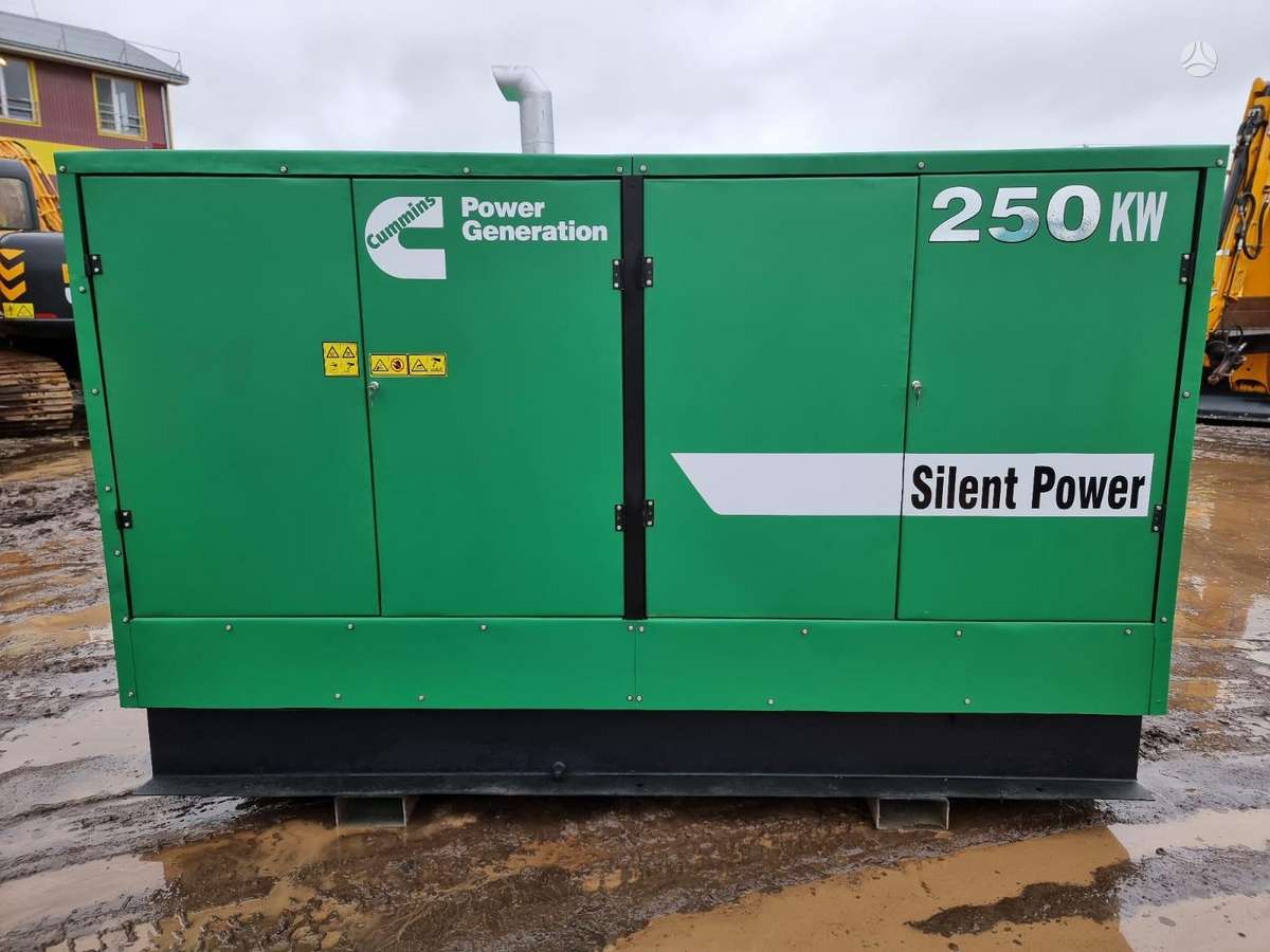 -Kita- CUMMINS ELECTRIC GENERATOR 250, electric generators