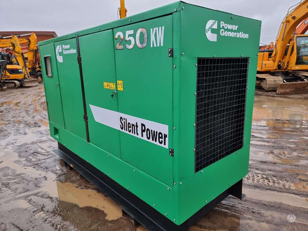 -Kita- CUMMINS ELECTRIC GENERATOR 250, electric generators