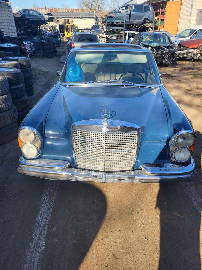 Mercedes-Benz S klasė по частям