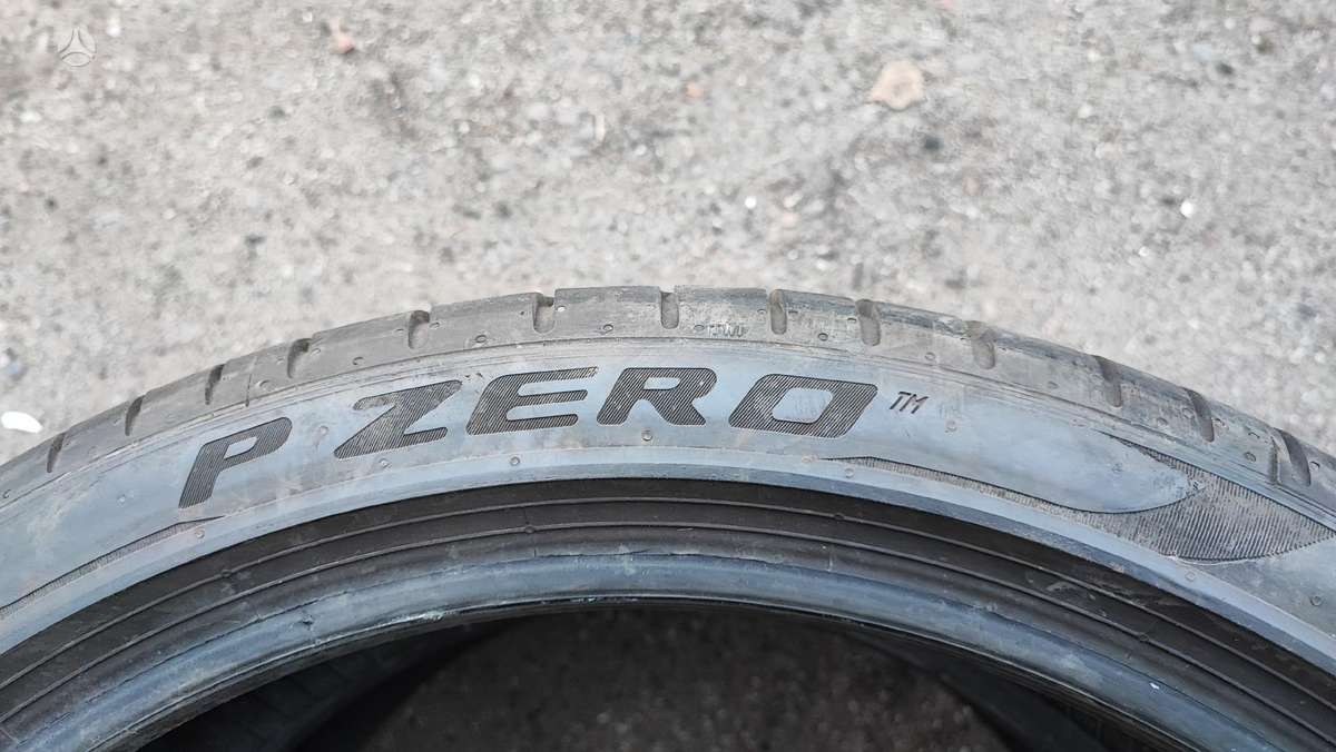 Pirelli Pzero pz4 run on flat, summer 225/40 R20
