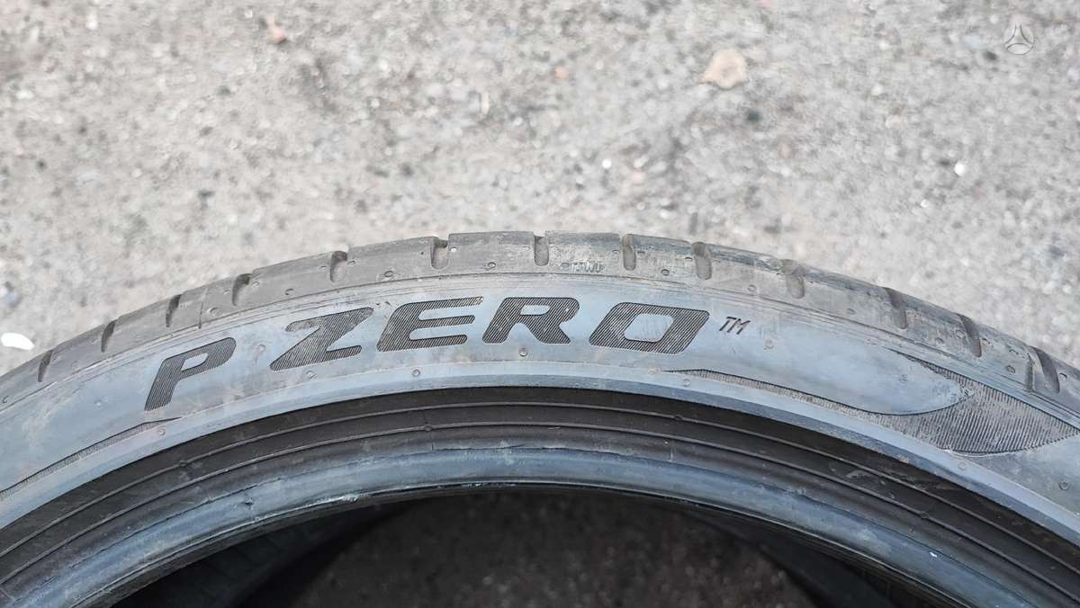 Pirelli Pzero pz4 run on flat, vasarinės 225/40 R20