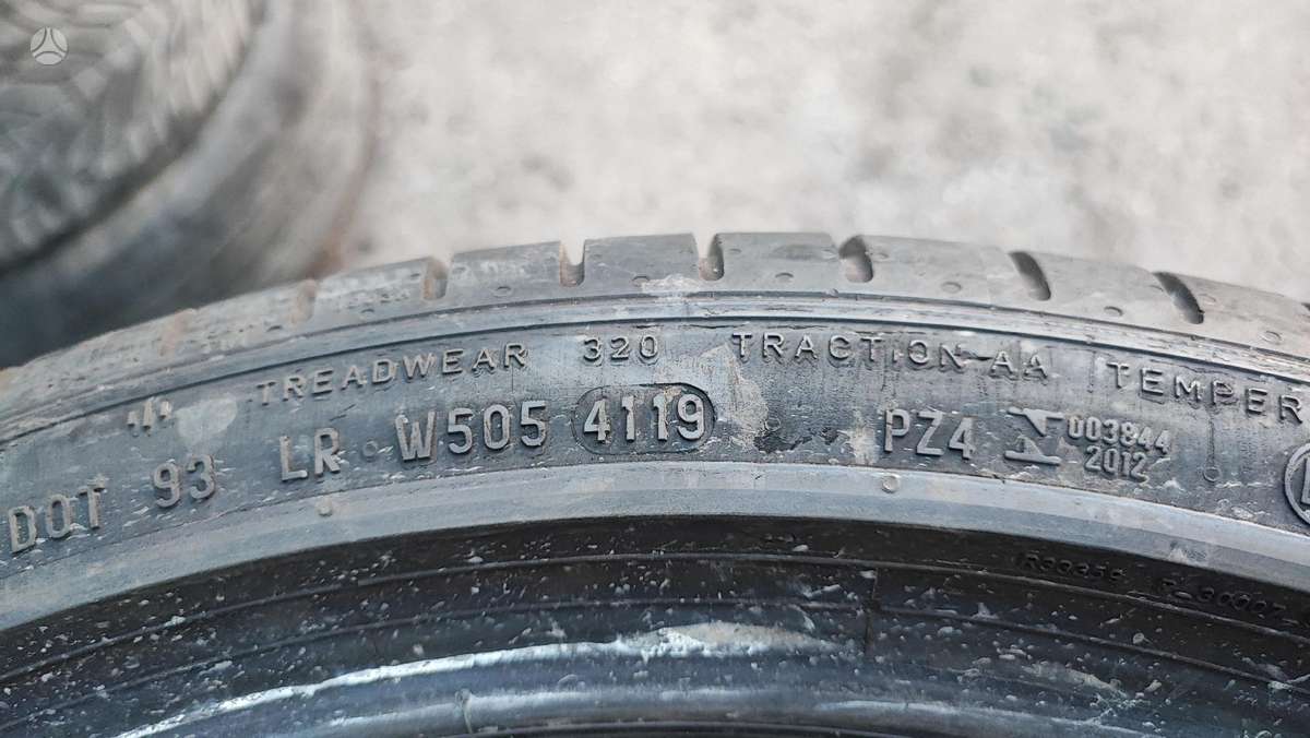 Pirelli Pzero pz4 run on flat, vasarinės 225/40 R20
