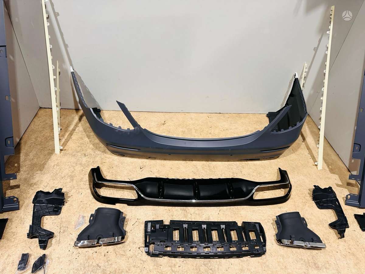 Mercedes-Benz E klasė bumpers, front grill