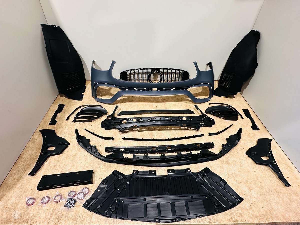Mercedes-Benz E klasė bumpers, front grill