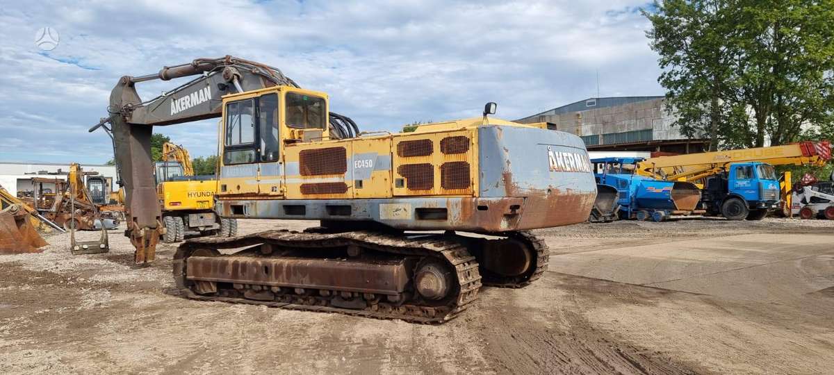 Volvo Akerman EC450, excavator