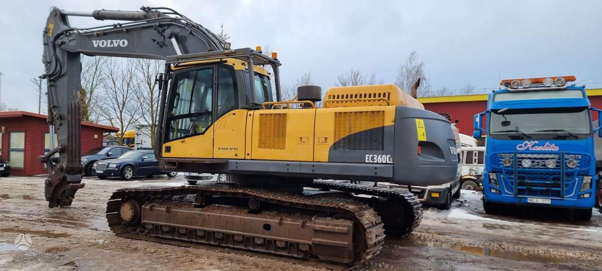 Volvo EC 360C, ekskavatoriai