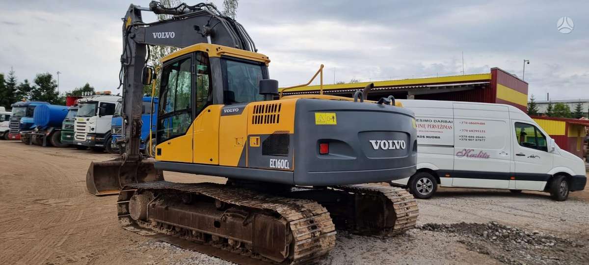 Volvo EC160 CL, ekskavatoriai