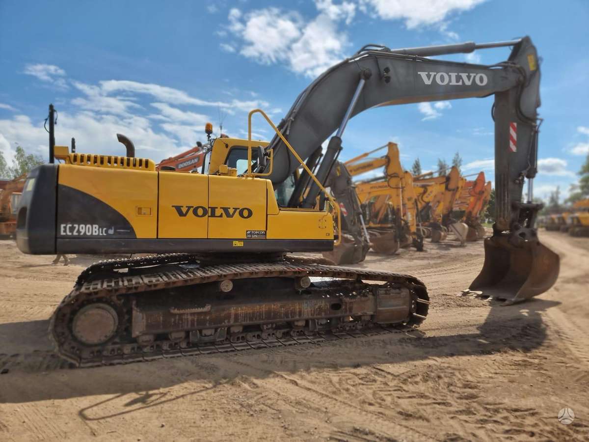 Volvo EC290 BLC, ekskavatoriai