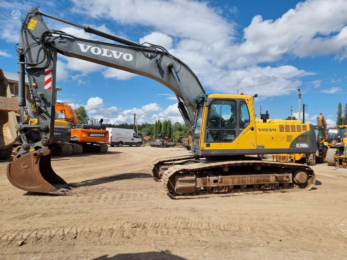 Volvo EC290 BLC, ekskavatoriai