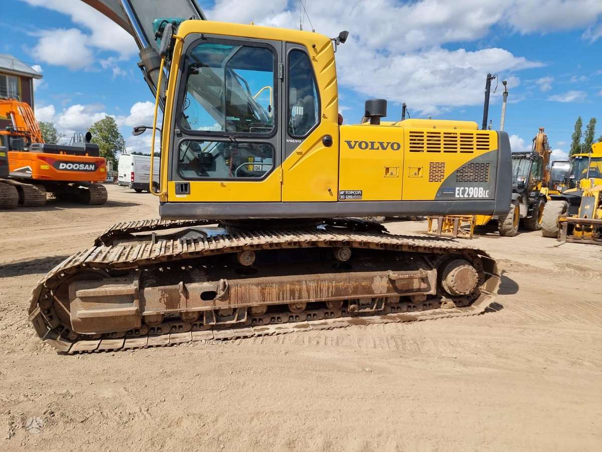 Volvo EC290 BLC, ekskavatoriai