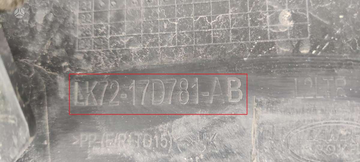 Land Rover Discovery, LK7217D781AB, Cen12751