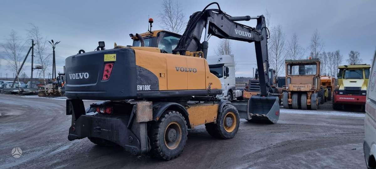 Volvo EW 180C II, экскаваторы
