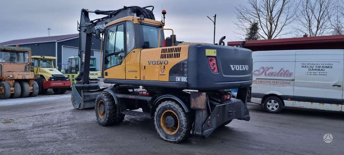 Volvo EW 180C II, экскаваторы