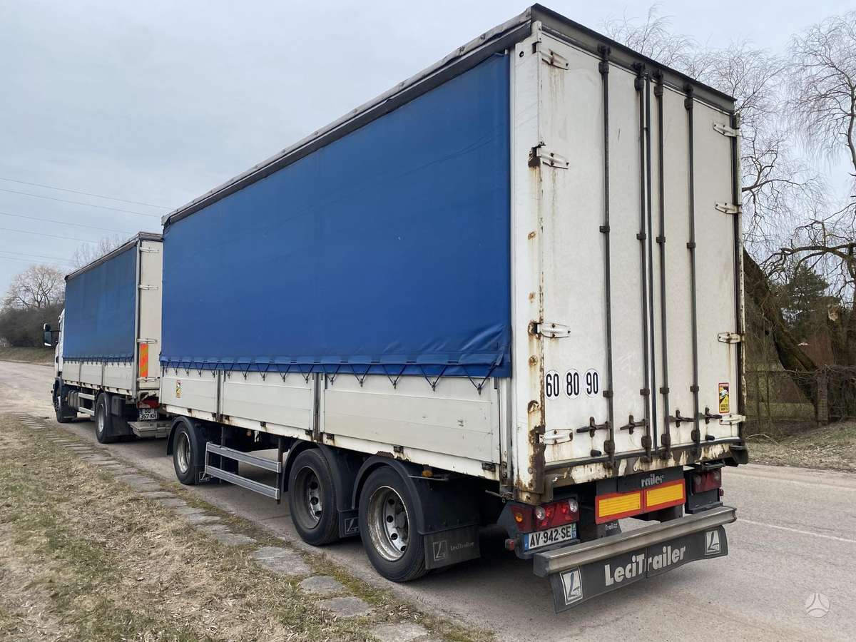 Scania R450, dropside with curtains