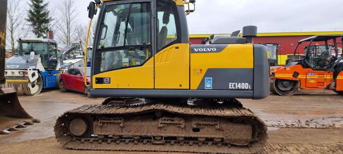Volvo EC140 DL, экскаваторы
