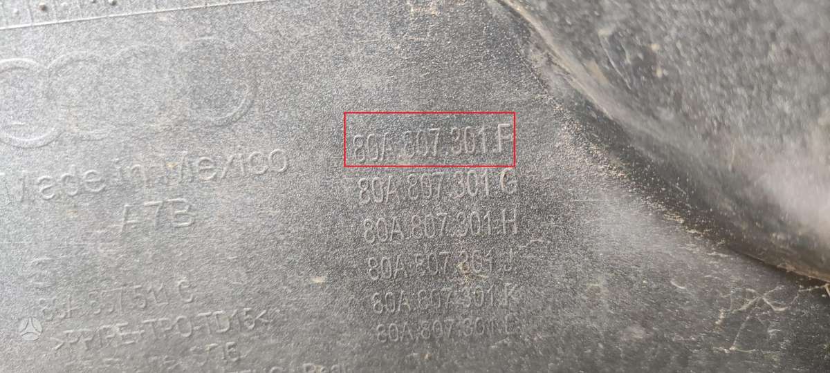 Audi Q5, 80A807301F, Cen12865
