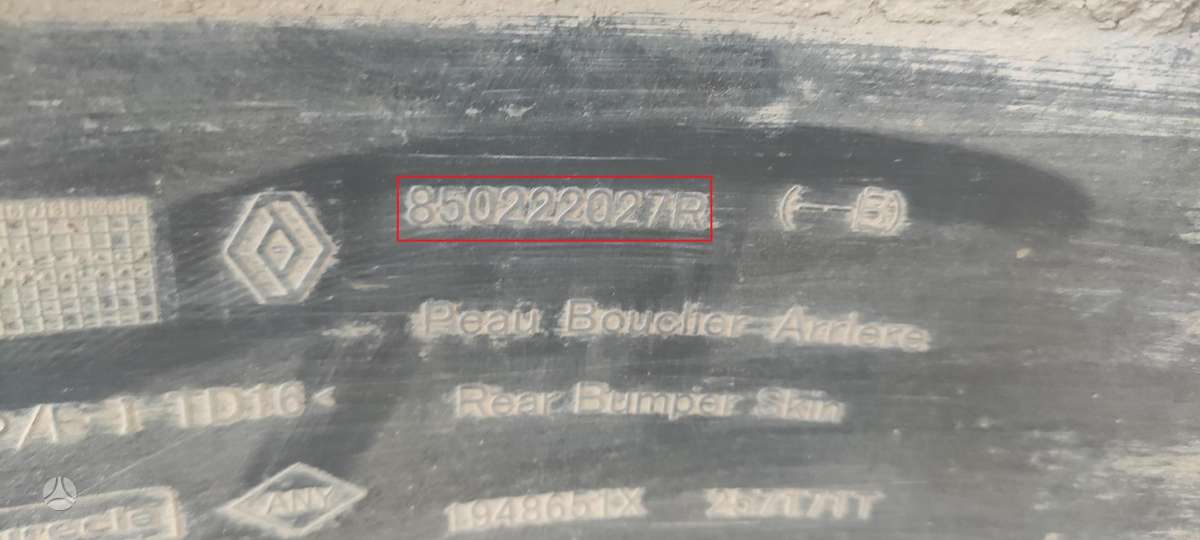 Dacia Duster, 850222027R, Cen13093