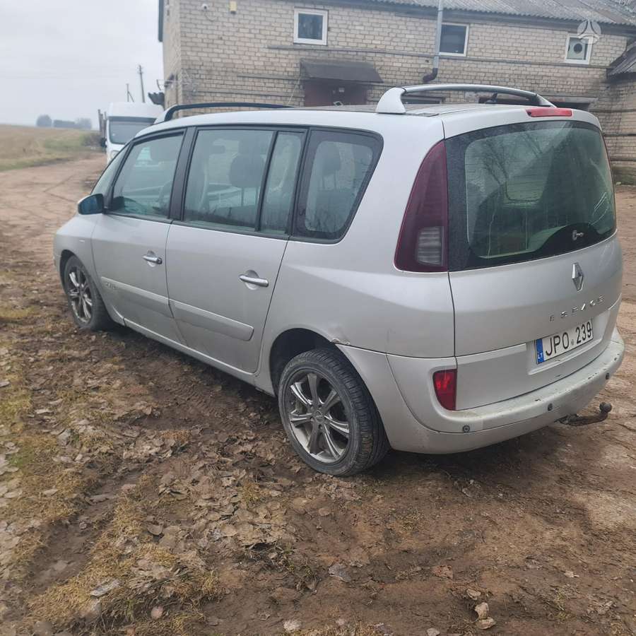 Renault Espace по частям. Europa dalimis