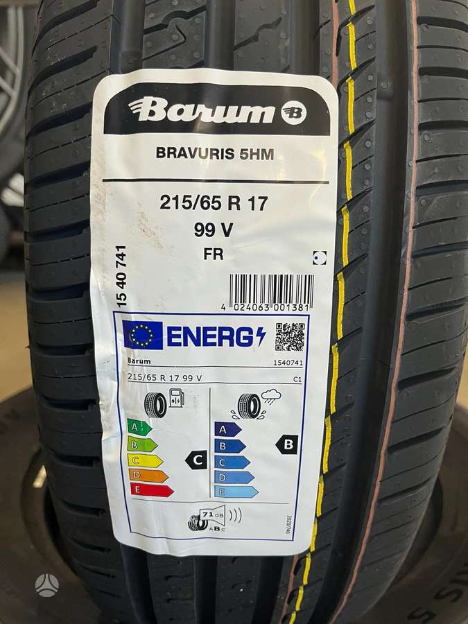 Barum Bravuris 5HM, summer 215/65 R17