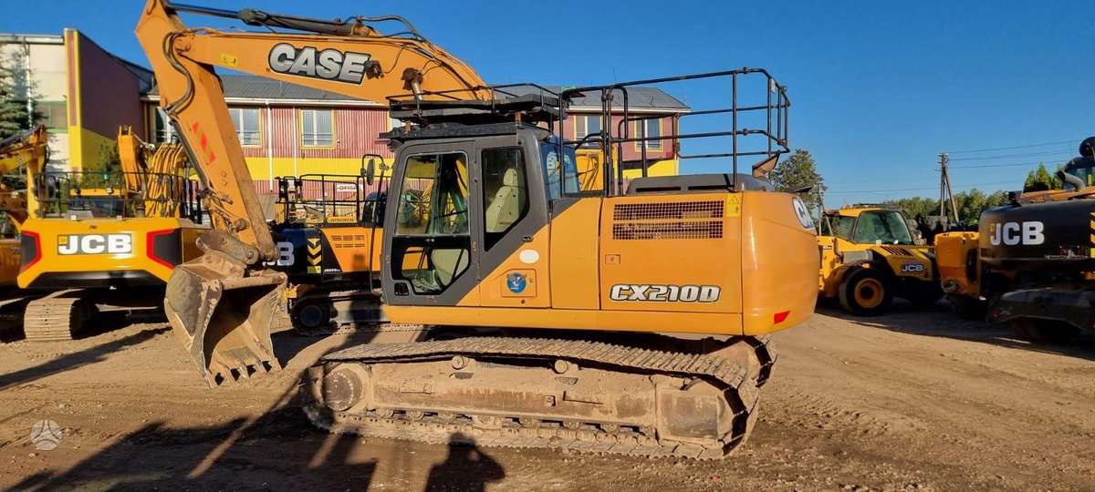 Case CX210 D, excavator