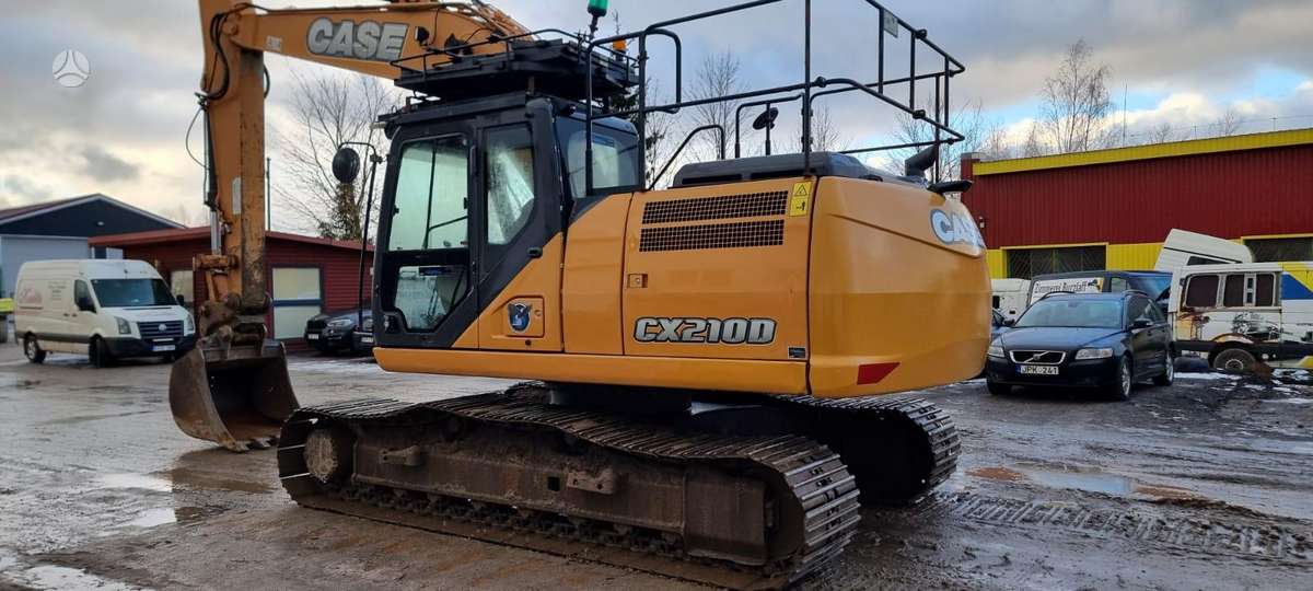 Case CX210 D, ekskavatoriai