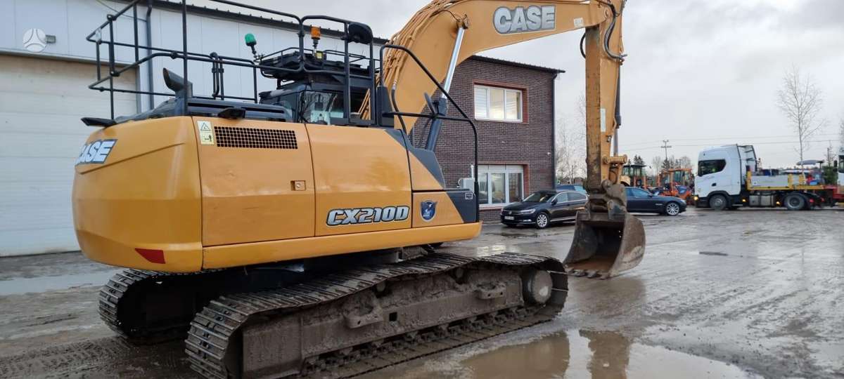 Case CX210 D, ekskavatoriai