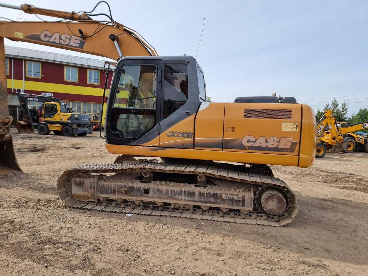 Case CX210B, ekskavatoriai