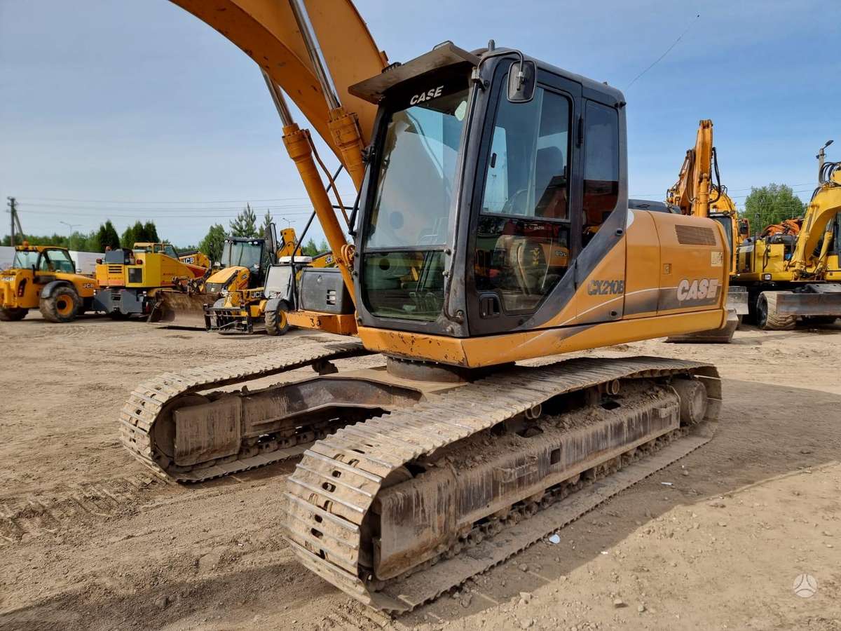 Case CX210B, excavator