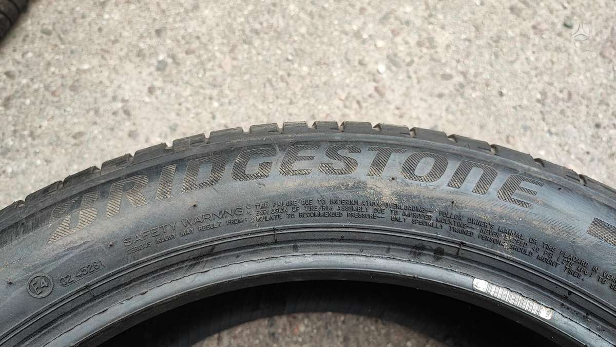 Bridgestone +245/45-19, summer 275/40 R19