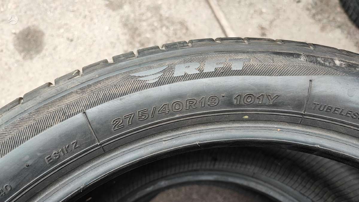 Bridgestone +245/45-19, summer 275/40 R19