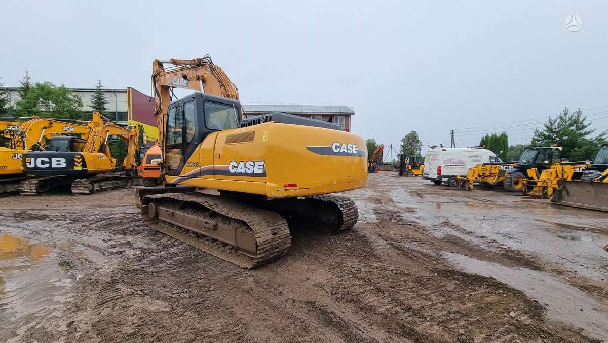Case CX240B, ekskavatoriai
