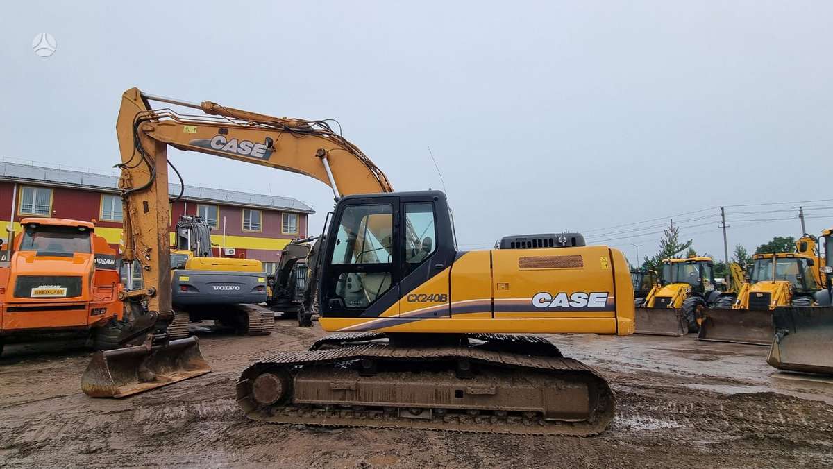 Case CX240B, excavator