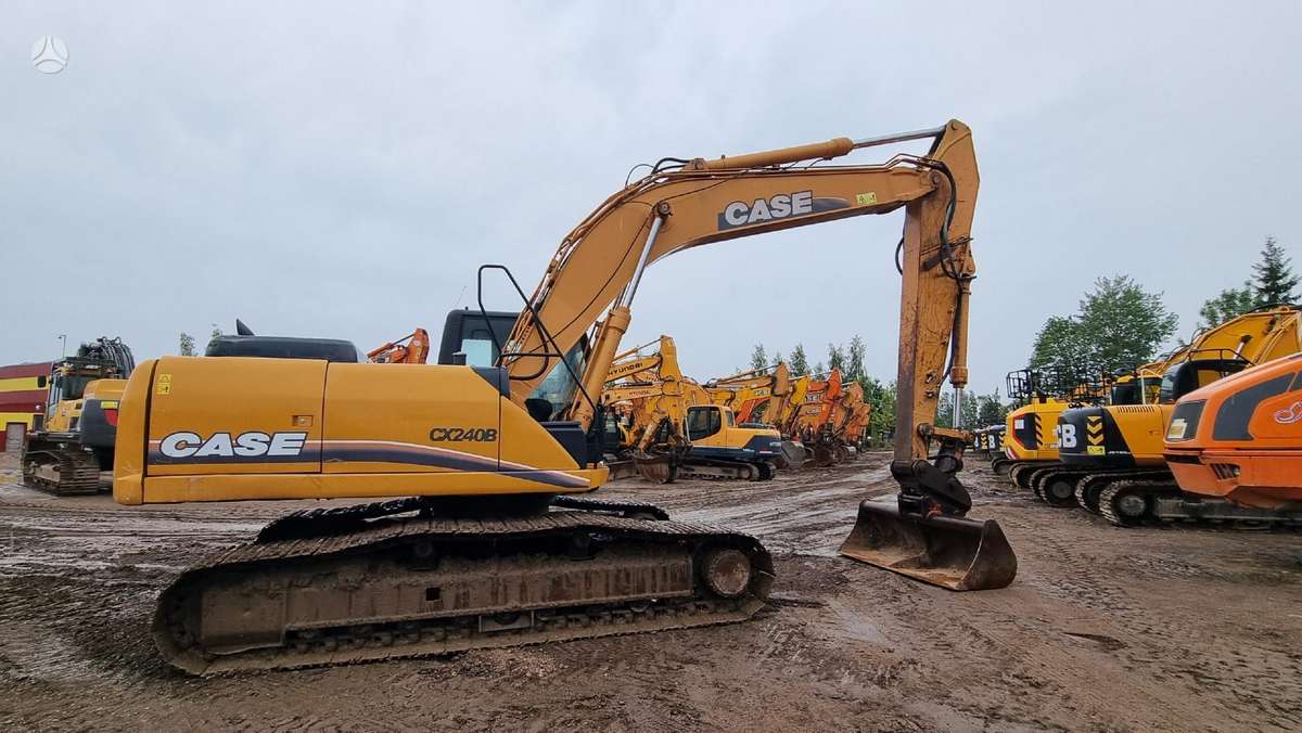 Case CX240B, excavator