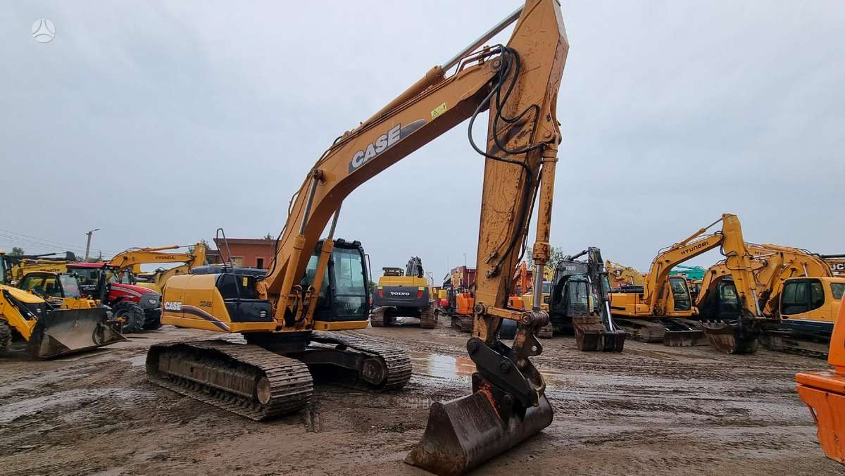 Case CX240B, excavator