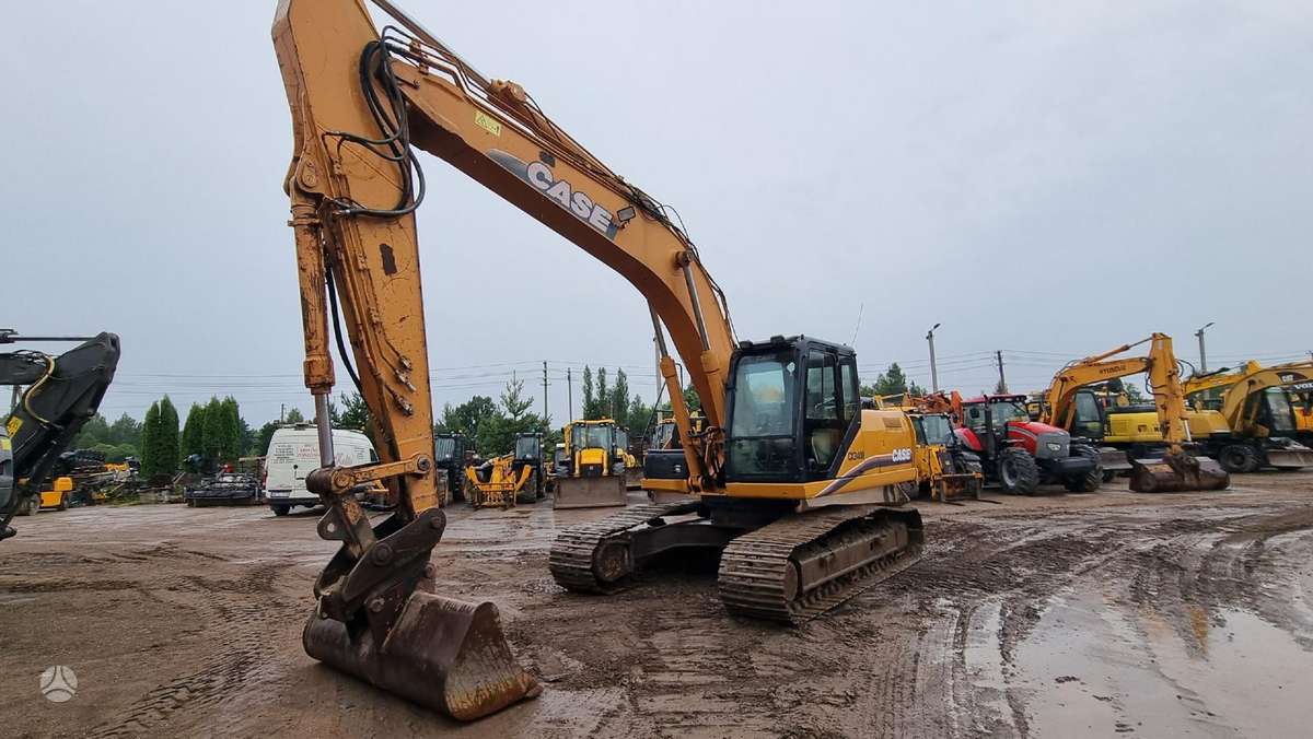 Case CX240B, excavator