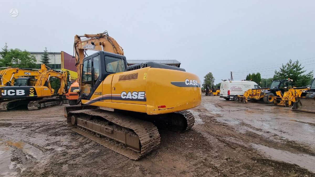 Case CX240B, excavator