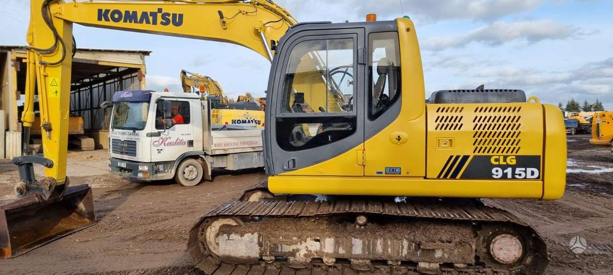 Komatsu LIUGONG CLG 915D, экскаваторы