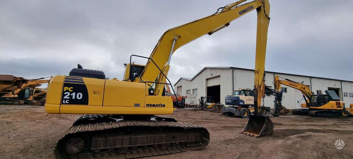 Komatsu PC 210-8SLF, экскаваторы