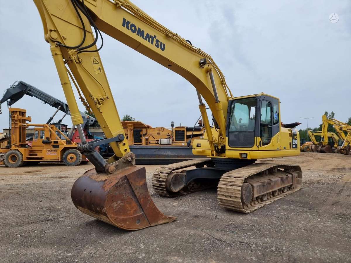 Komatsu PC 290-8, экскаваторы