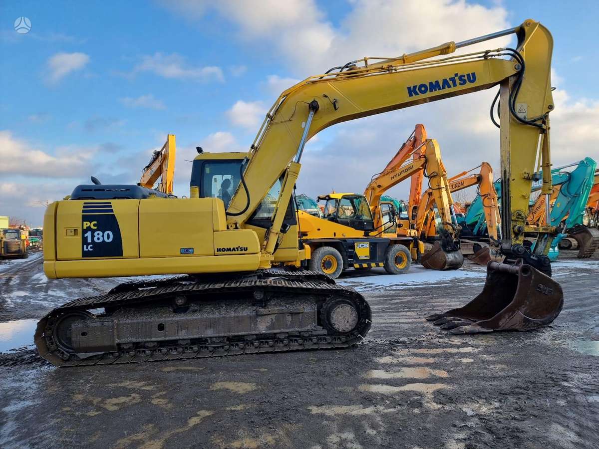 Komatsu PC180LC-7, ekskavatoriai