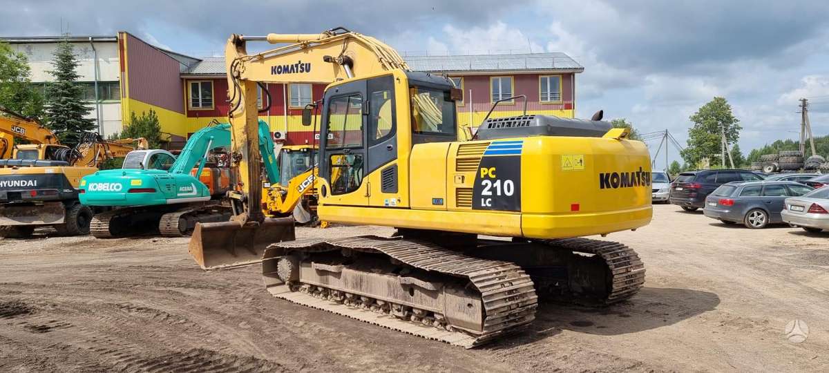 Komatsu PC210LC-8, ekskavatoriai