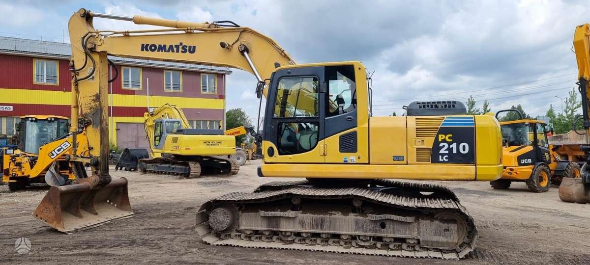 Komatsu PC210LC-8, ekskavatoriai