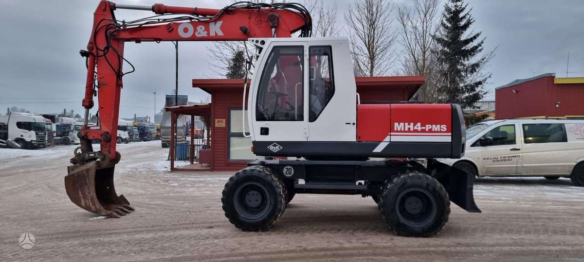 O&K MH4 PMS, экскаваторы