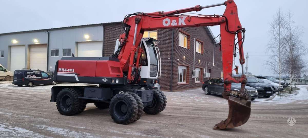 O&K MH4 PMS, ekskavatoriai