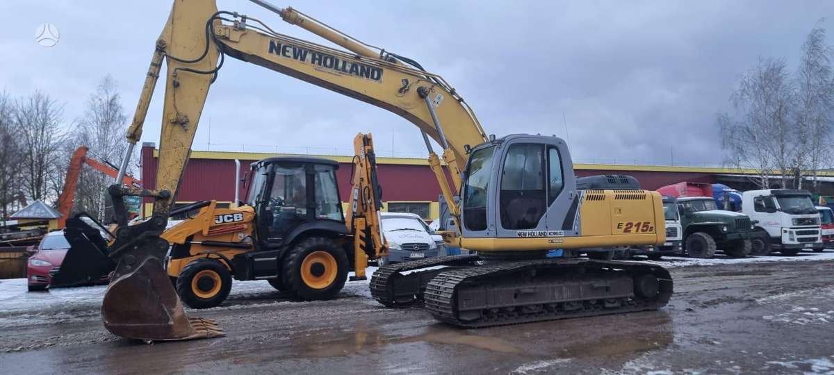 New Holland 215B, экскаваторы