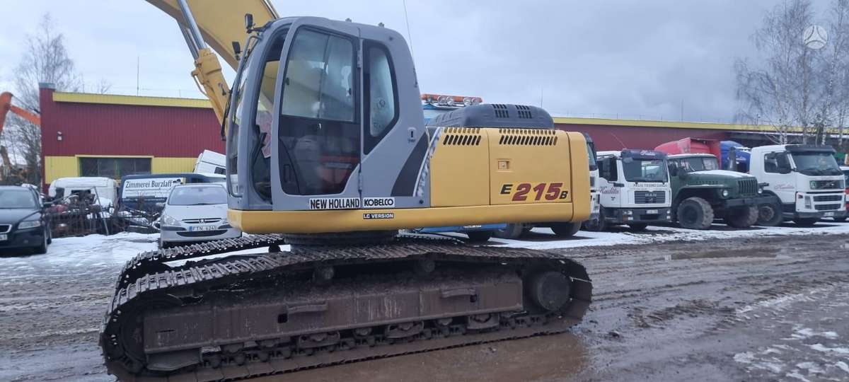 New Holland 215B, экскаваторы