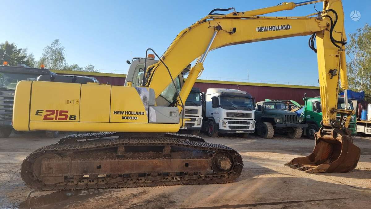 New Holland E215 B, ekskavatori